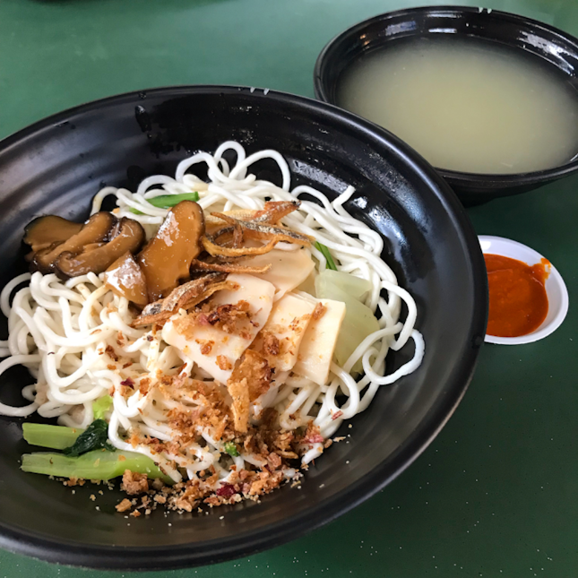 Dry U Mian @ Top 1 Home Made Noodle | 144 Upper Bukit Timah Road | Beauty World Food Centre #04-44. 