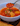 Tomato Capsicum Soup with Prawn Timballo