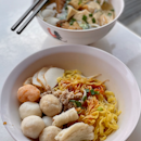 Fishball Noodles ($6, M size) (⭐️⭐️⭐️⭐️⭐️)