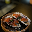 Oysters with Ikura | $18