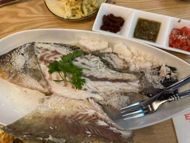 Salted Baked Fish