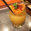 Didn't manage to make it for the ongoing #SGCocktailWeek, but here's my tribute - a bespoke mango #cocktail from #MarsBarSG.
