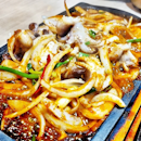 Nakji Bokkeum / Stir-Fried Spicy Octopus (SGD $25.90) @ Bulgogi Syo.