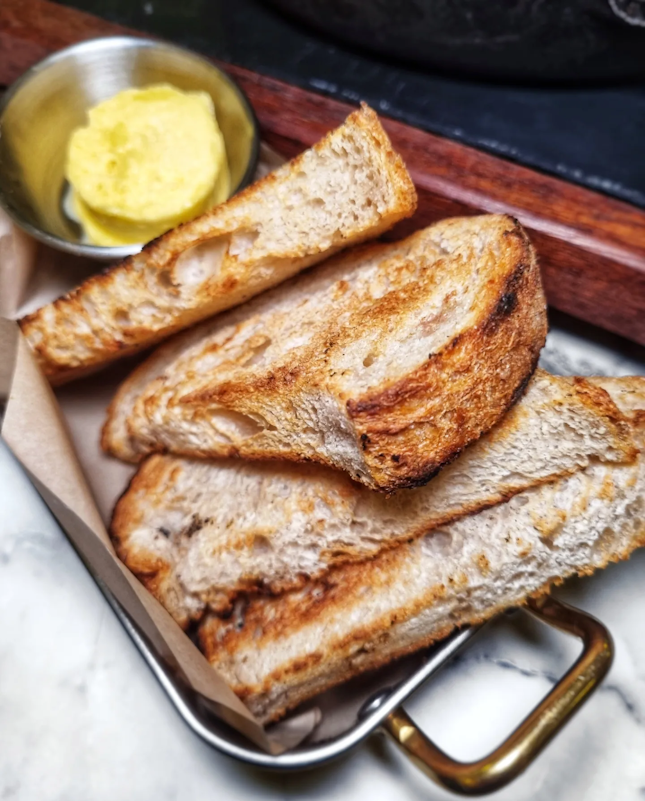 Sourdough with smoked butter