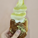 Taiyaki Ice-Cream Soft Serve (Rp 28K)