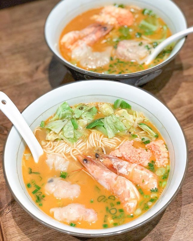 Le Shrimp Ramen from @paradisegrpsg is doing delivery!