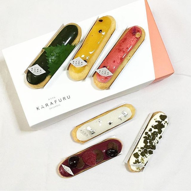 Life is sweet with eclairs.