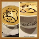 A very cute #coffeeart from #McCafe