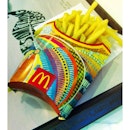 Cool packaging of Large Fries @mcdo_ph #Art #foodie #foodgasm #instafood #MCDO