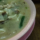 Salted Fish Bone & Tofu Soup