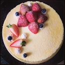 Zesty lemon cheesecake with a homemade blueberry jam center ^^ sitting happily in my fridge awaiting collection :3

#appetitbakes #cheesecake #blueberry #lemon #cake #cakestagram #instacake #homemade #handmade #igsg #sg #sgig #sgfood #sgfoodies #instafood #instabakes #singapore #madeinsingapore #dessert #sweet #yum #cakes