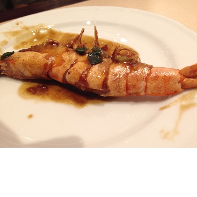 串燒大蝦