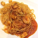 Seafood Marinara Spaghetti