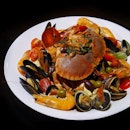 Hot Mediterranean chorizo olive seafood platter [$98]

The Singapore Restaurant Festival will be held on 1st July to 30 September.