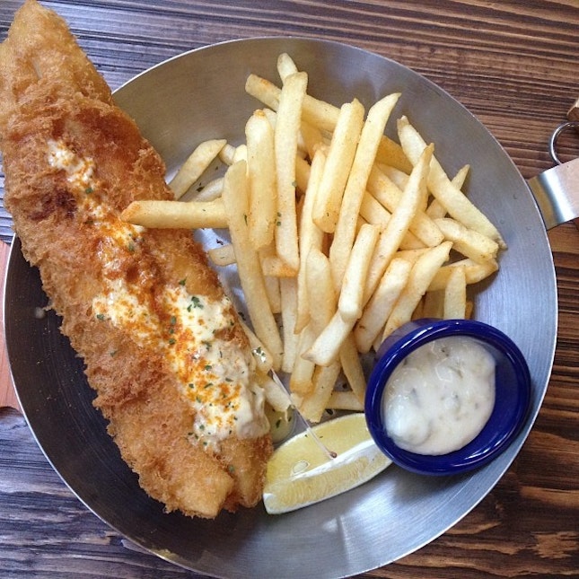 Danish Fish and Chips from Fish and Co.