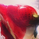 20 Layers, Bakery IDo's Strawberry crepe cake #foodspotting