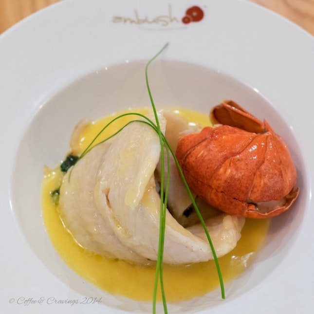 Poached Lobster Tail & Sutchi Fillet