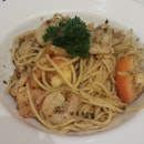 Garlic Prawn Pasta #sg #singapore #food #foodporn #supper