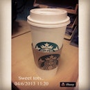 #whitagram #istamp #starbucks #sweet #thoughts #care #milleniawalk #coffee #morning #brew