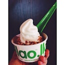 super yummy llao llao, finally tried it 🍦❤️👍#iwanttohavesomemore!!