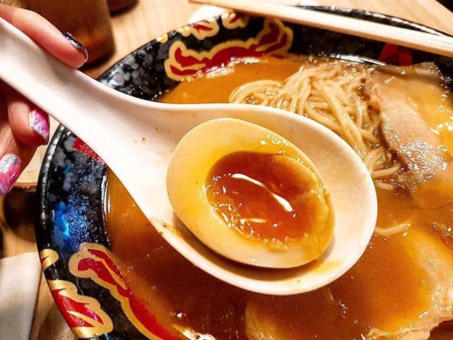 My favourite part of a Ramen dish is the ajitsuke tamago.
