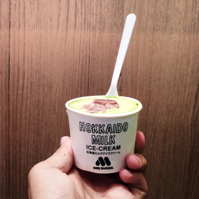 Matcha Hokkaido Milk Ice-Cream