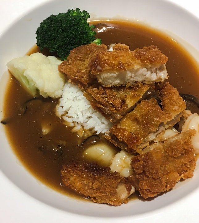 Chicken Cutlet Braised Rice