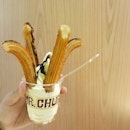 {Churros with Banana Milk ice cream}

First time trying churros in Singapore because I never understood the hype...
