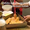 The newly released salted egg yolk cutlet ($4.90) got me eggcited.
