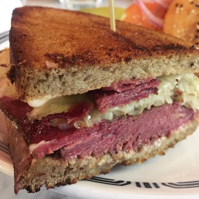 Hey Reuben, would you like to take a bite into my (albeit dryish) pastrami sandwich?