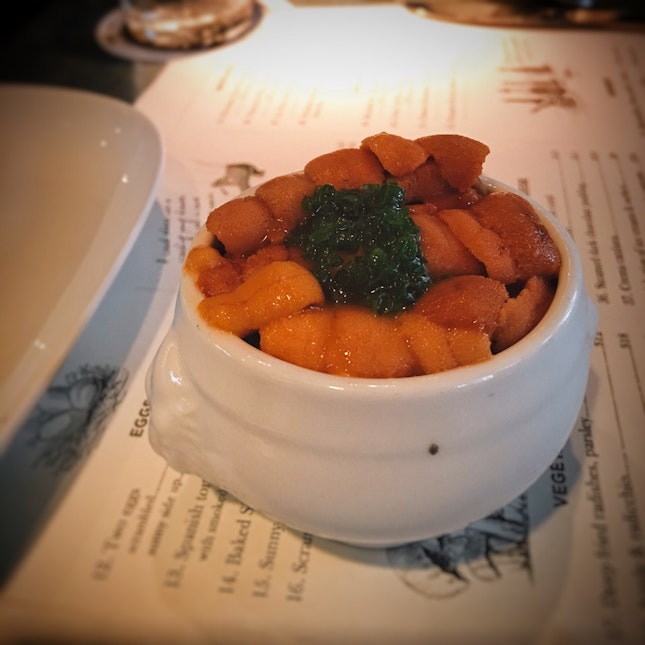 Sea Urchin Pudding - Legendary, and for good reason.