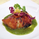 Cod Fish with Green Purée [Part of Imperial Feast’s $88 Guo Yan]