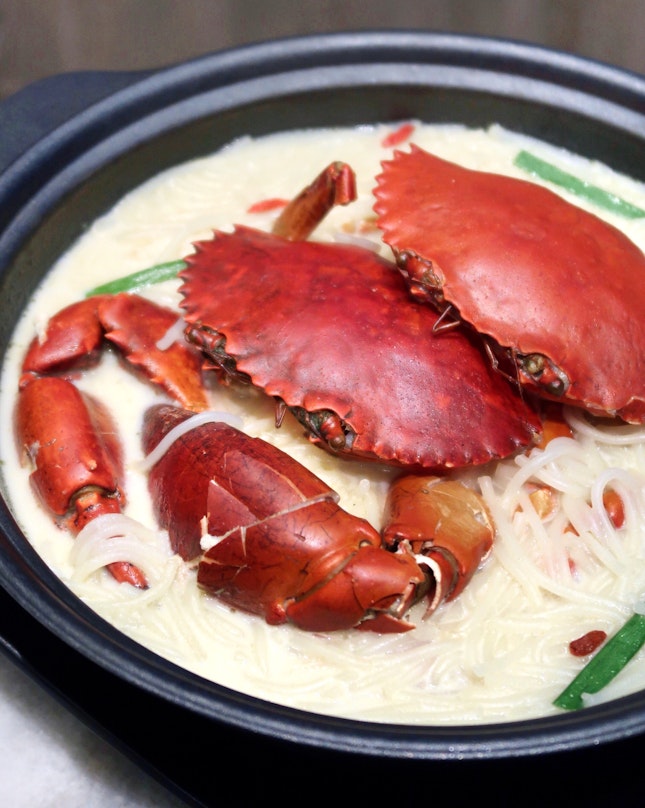 Crab Bee Hoon Soup 螃蟹米粉汤 [Seasonal Price]