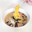 Minced Meat Noodle Soup 肉脞面汤 [$5/$6]