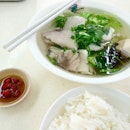 Rainy weather calls for pipping hot fish soup!