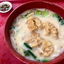 Jin hua fried fish Beehoon Soup