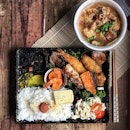 Tomo Makunouchi Mix Bento (for 2pax) —$18
Now @honestbeesg delivers cooked food such as this bento to you on top of your groceries and laundry.
