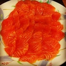 Salmon Sashimi for dinner!