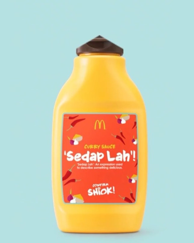 Our prayers are answered: From 21 Jul, McDonald's will be selling its curry sauce in bottles (375ml) at $4.50, with any Extra Value Meal!