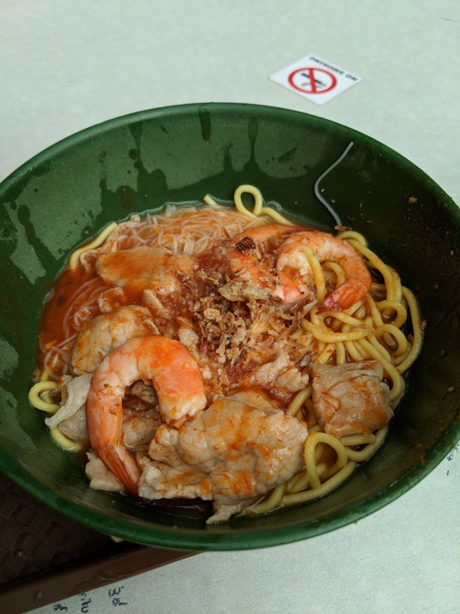 Amoy St Boon Kee Prawn noodle dry 