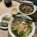 Beef Pho & Chicken Glass Noodles