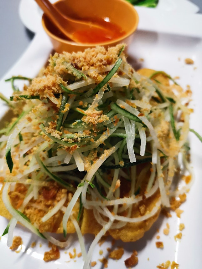 Thai Style Fried Dou Fu ($14+)