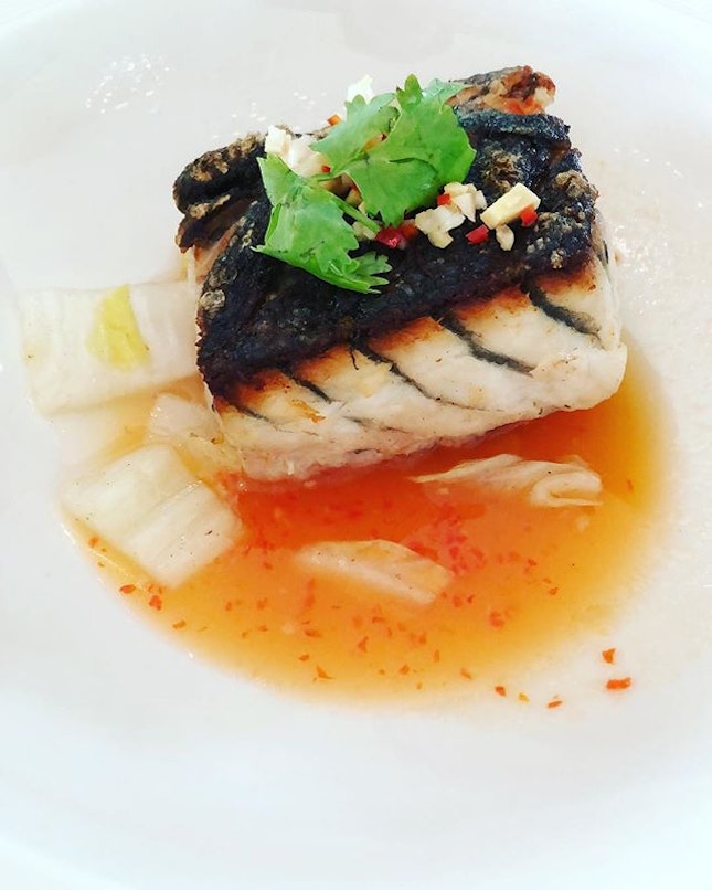 #Barramundi #grilledfish with #thai #chilli.