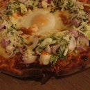 Truffle And Egg Pizza