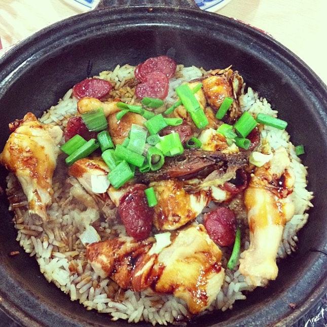 Claypot rice for dinner! #food #dinner