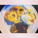 #hickery #bbq #chicken #astons #dinner #awesomelicious #awesome #food #yummy #rice #onionrings #sg #omg #igsg