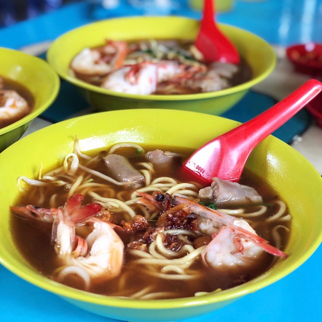 Prawn Mee with Pig’s Tail ($6)