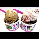 Baskin Robbins with @doubletwojune #icecream #baskinrobbins #dessert #sweettooth #love