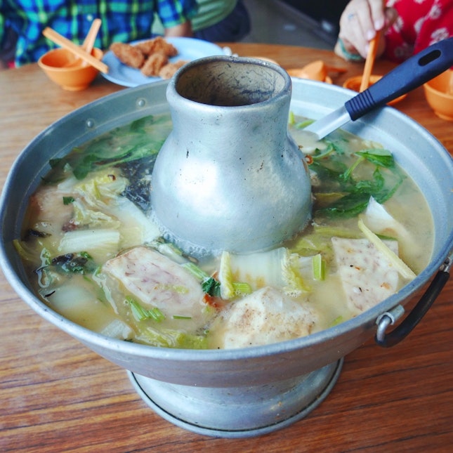 Traditional Steamboat With Pomfret (Medium: $35)
