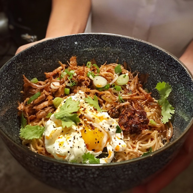 I Love This Pulled Pork Kolo Mee ($14+)